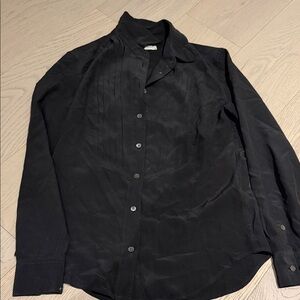 Equipment Black Dress Shirt